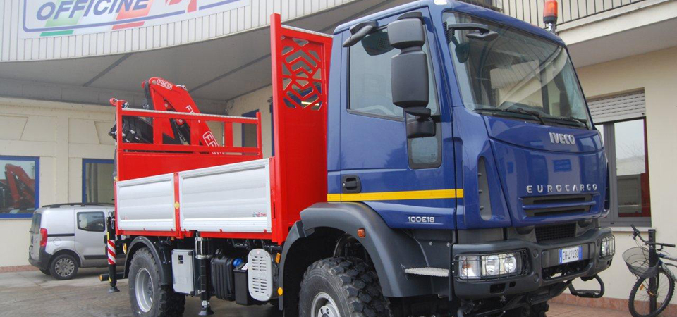 Officine BPM - Allestimento camion per servizi acqua, energia, gas e ambiente