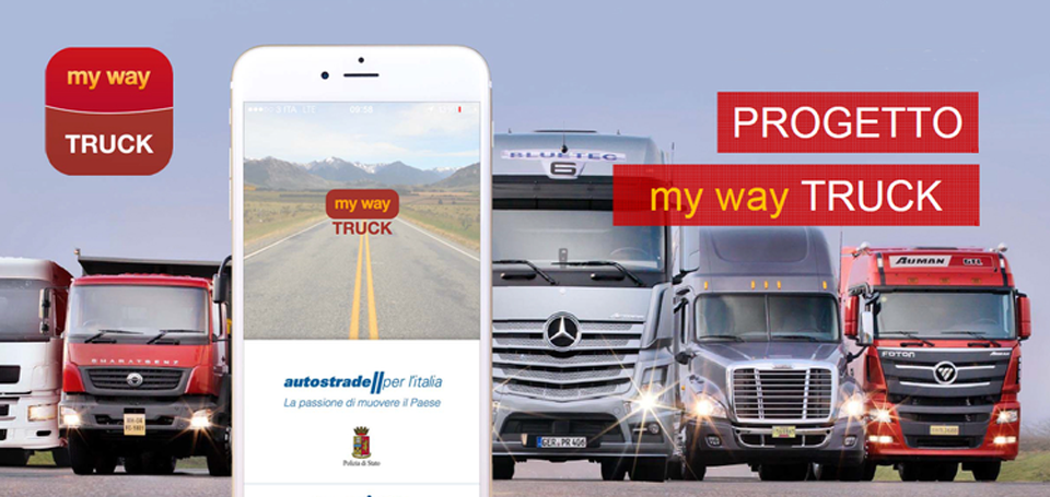 My Way Truck – l’app di infomobilità per l’autotrasporto