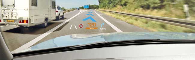 Head-up display per autocarri: allestimenti speciali per la sicurezza alla guida