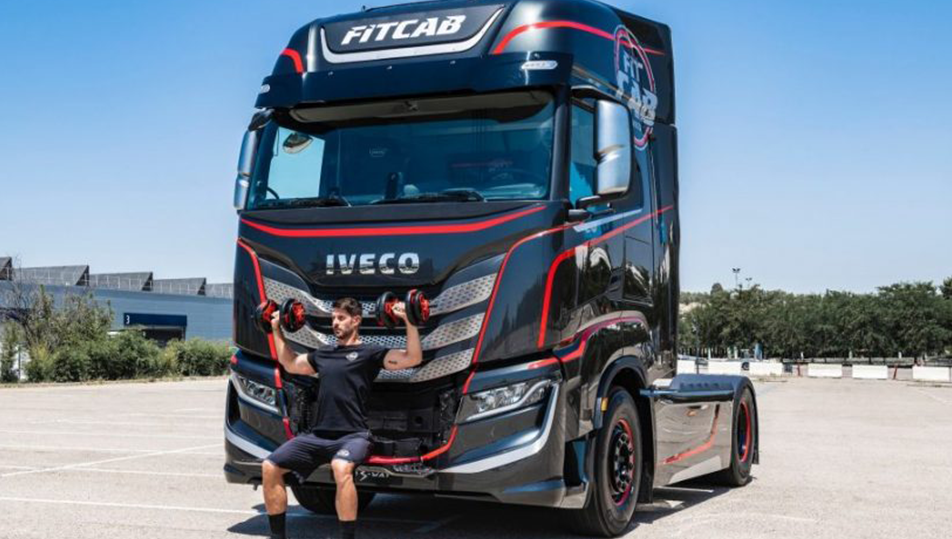 Iveco S-WAY Fit Cab: un’innovativa palestra su ruote.