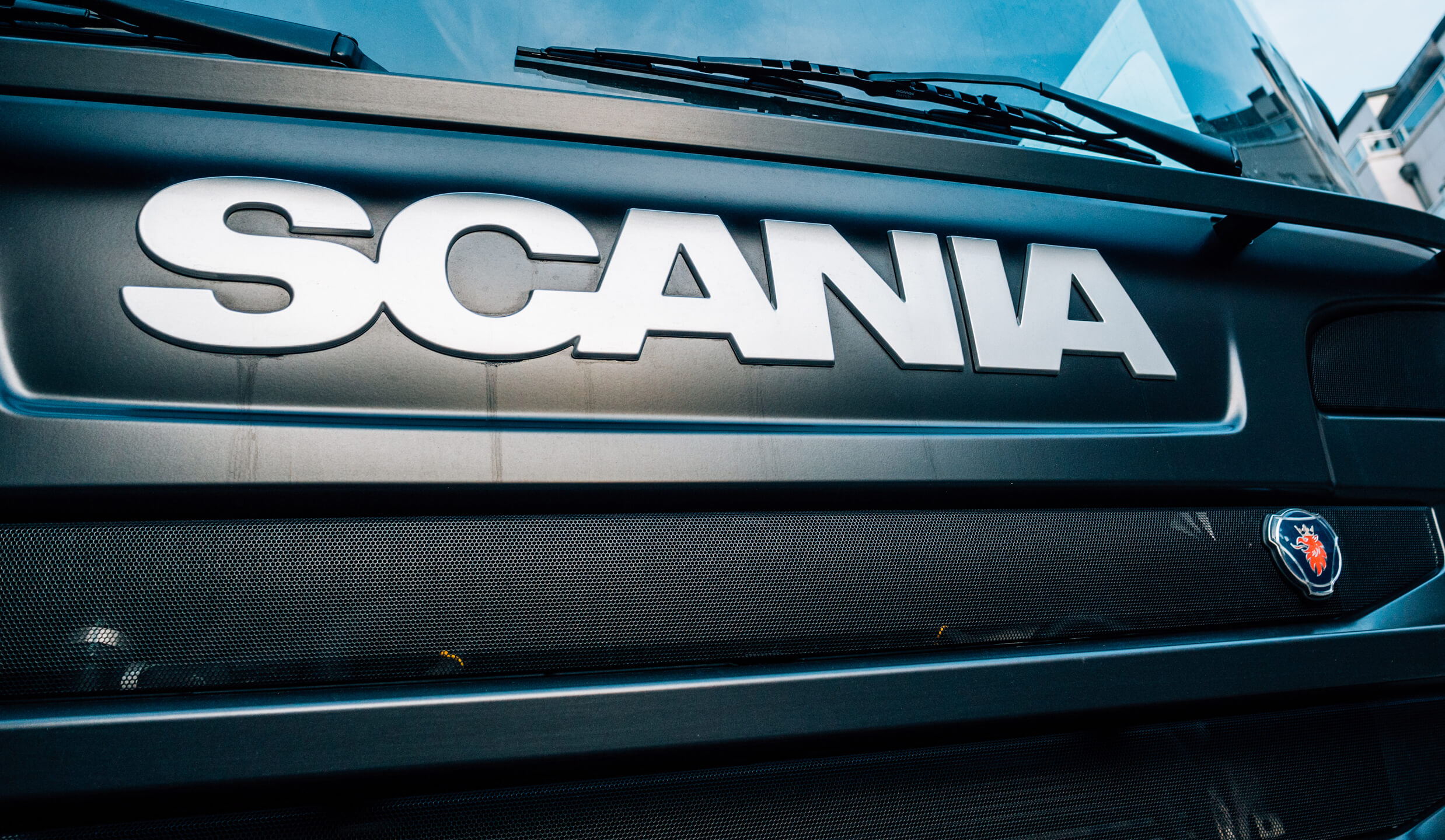 scania camion energia solare