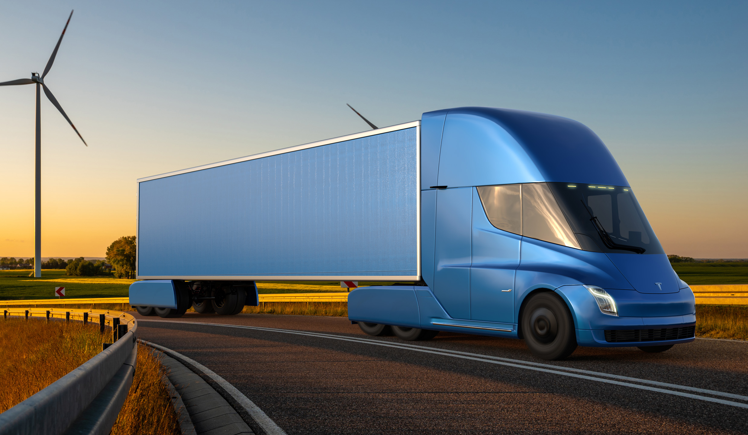 In arrivo il nuovo Tesla Semi, un camion 100% elettrico